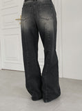 Incision Point Wide Denim