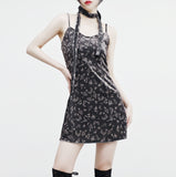 Minuin Velour Sleeveless One Piece