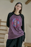 Cherry Fork Raglan Pigment Long Sleeve
