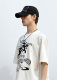 MIM RAW CUT DENIM BALL CAP