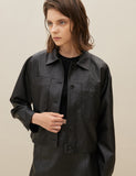 Crop Shirt Jacket Woman