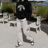 Loha one-tuck wide pants