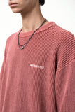 MOIRE WASHED KNIT