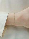 Nova 10K(Y) Pave Petite Station Bracelet