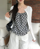 Aino Ribbed Slim Cardigan