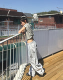 Levon loose fit striped short sleeve t-shirt