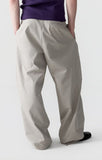 O-RING double pleat pants