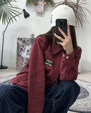 Raz Patch Nylon Check Jacket