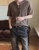Shure Eyelet Waffle Short Sleeve T-shirt