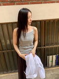 Shimori Heart Lace Sleeveless