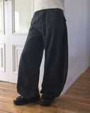 Piin Stud Brushed Vintage Wide Pants