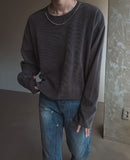 Quro Necklace Ribbed Tee