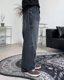 Rat Domingo Curved Denim Pants