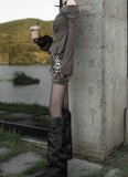 Stiff Leopard Skirt
