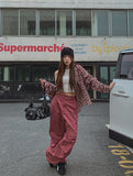 Machi linen check overshirt