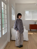 Denu Vintage Check Over Shirt