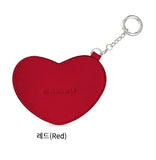 Adorable Heart Card Holder Keyring