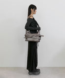 3-Layered Belted Bag