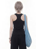 SAINT Solid Mango Sleeveless