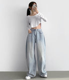Pleated Side Pintuck Balloon Wide Fit Pants