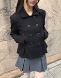 Lowell double-button short jacket