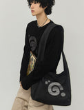 G SYMBOL Cotton Canvas Cross Bag