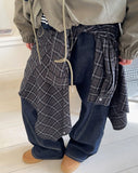 Dian Pocket Washed Denim Pants