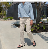 Burnut Coolmax Banding Wide Slacks