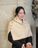 Fogni Button Polar Cape Warmer