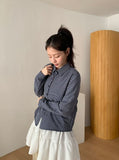Rammi Check Crop Shirt