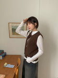 Time Ribbon Knit Vest