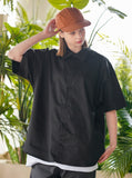 MATCH OVER FIT HALF SHIRT