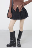 Enr Corduroy Lace Skirt