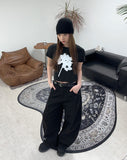 Riel Flower Crop Short Sleeve Tee