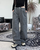Leto Pigment Leopard Cargo Pants