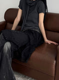 Raven Drape Skirt