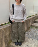 Pbelly Color Mix Wool Round Knit