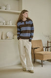 Wide Stripe Rugby Knit