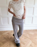 Marmon Crochet Short Sleeve T-shirt