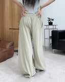 Diel Linen Pintuck Banding Pants