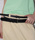 LAYERED DOUBLE BELT