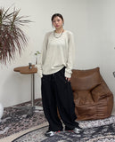 Quinn Button Balloon Slacks