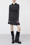 Chean shirt one piece