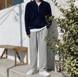 Blick Mix Half Zip Up Knit