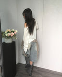 Rating Frill Unbalanced Sleeveless