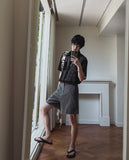 Bly Stripe Shorts Slacks