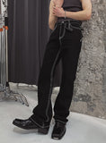[LANARCH] Edged Stitch Bootcut Denim