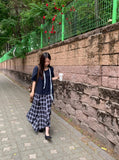 [BAONHAUS] Fahin Linen Frill Short Sleeve Blouse