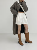 Oz Overfit Long Mac Coat