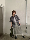 Jundro Summer Nylon Wrap Skirt